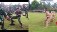 Meriahkan HUT RI Ke 77, TNI AD adu tarik tambang dengan tentara AS