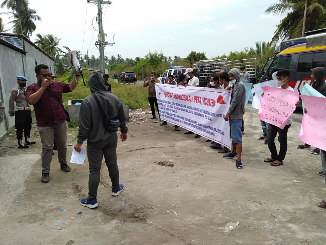 Resahkan Warga, PETA Desak Penutupan Gudang Pengolahan Ikan Asin di Kelurahan Pematang Pasir