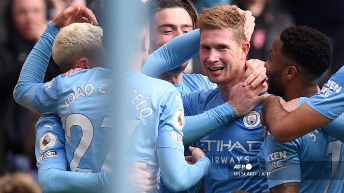 Manchester City libas Bournemouth empat gol tanpa balas