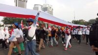 Kirab Merah Putih di Silang Monas Dihujani Klakson
