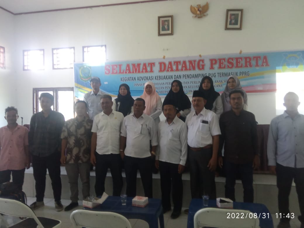 DP2AP2KB Paluta Gelar Kegiatan Advokasi Kebijakan dan Pendpingan PUG termasuk PPRG