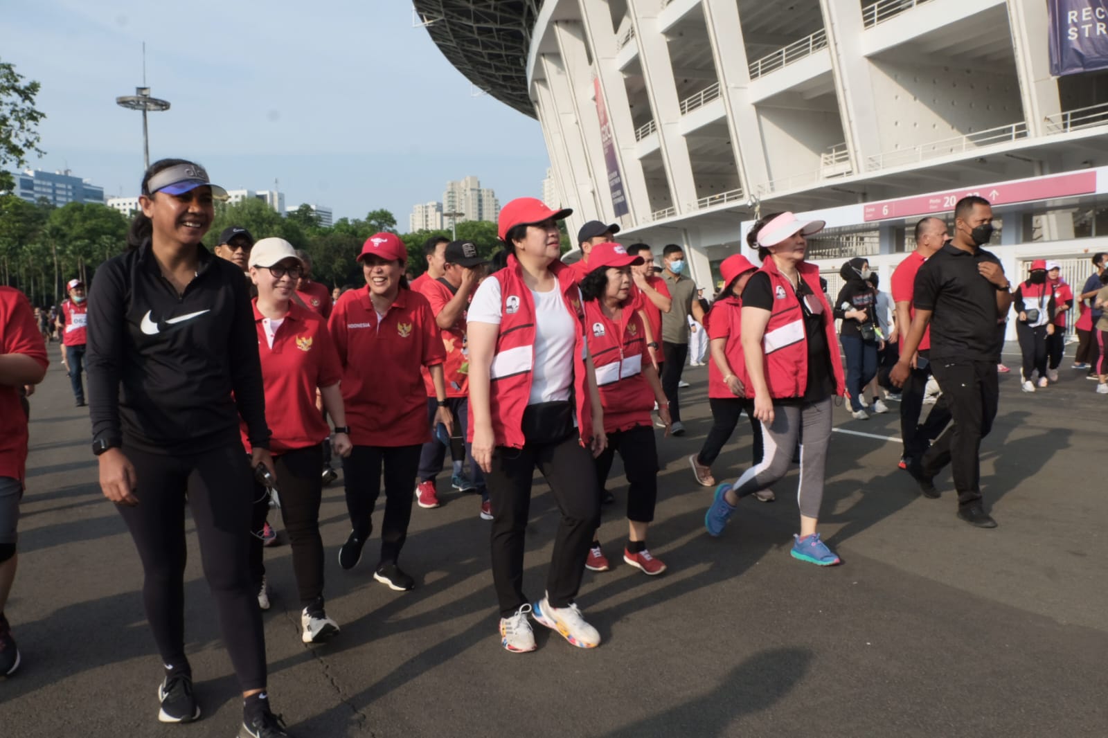 Jogging with Journalists, Ms.: In a healthy soul, there is a strong mind