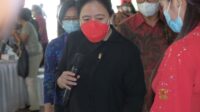Full of Jokes, Puan Maharani Socializes Not Early Marriage to Balinese Teenagers