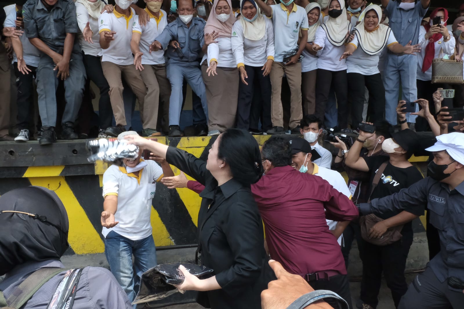 Tinjau Industri Nanas di Lampung, Puan Ingatkan Perusahaan-Petani Harus Sinergis