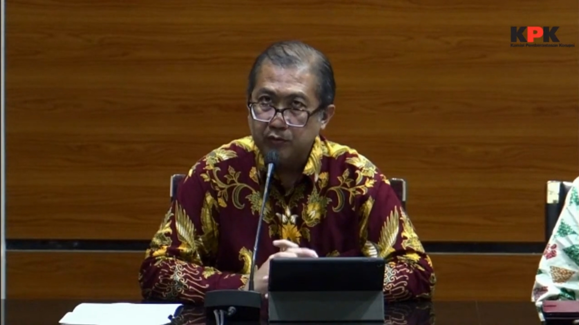 Sekjen KPK, Cahya H. Harefa