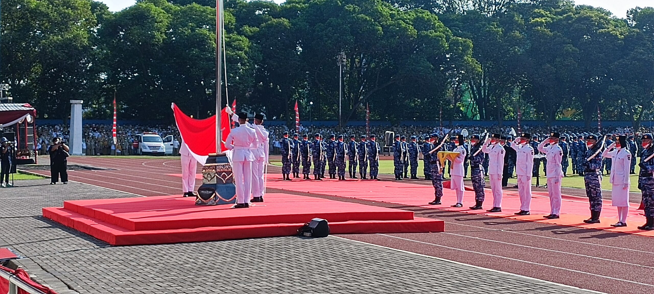 Ini Pengakuan Penggerek Bendara Merah putih yang gagal di solo