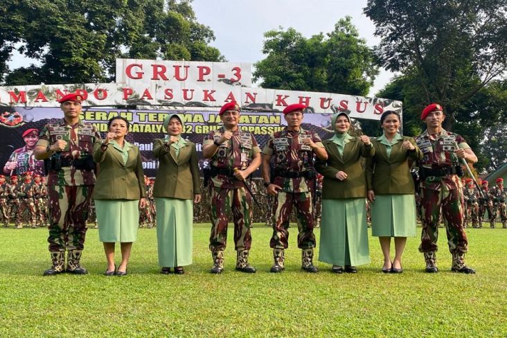Mayor Inf Doni Fransisco Resmi Ditunjuk Pimpin Batalyon 32 Kopassus