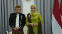 Wapres Ma'ruf Amin Dan Istri tiba di kompleks parlemen kenakan pakaian adat Solo