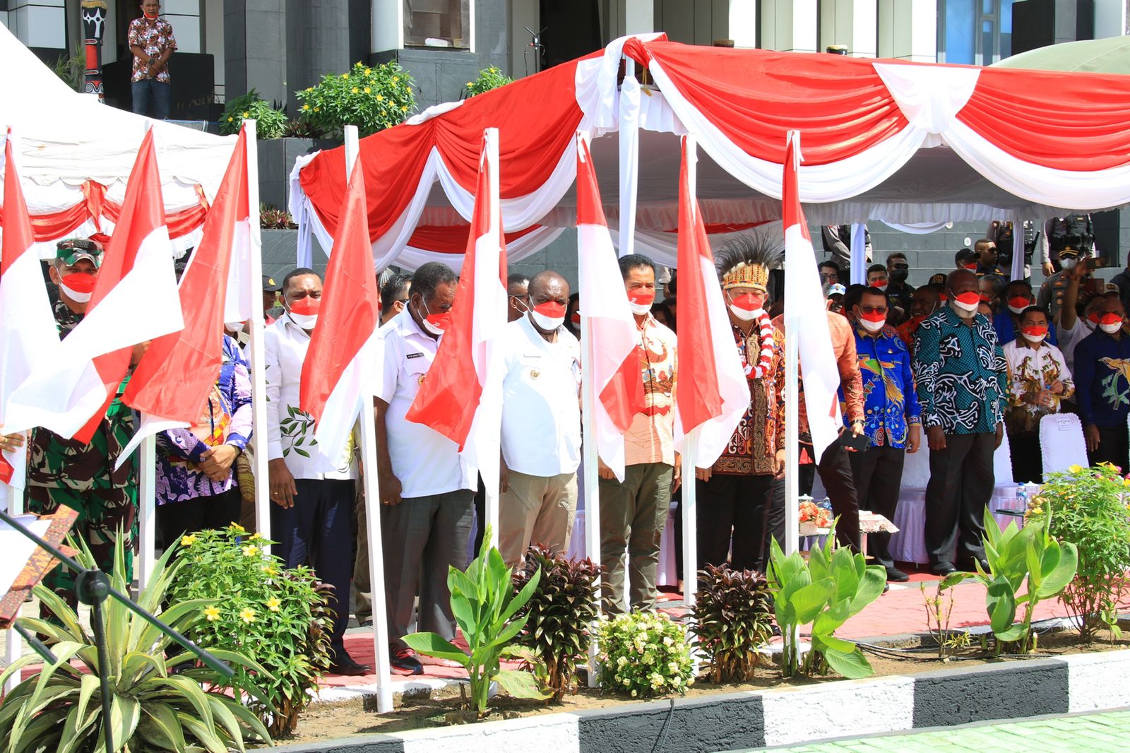 Bangkitkan Nasionalisme, Mendagri Canangkan 10 Juta Bendera