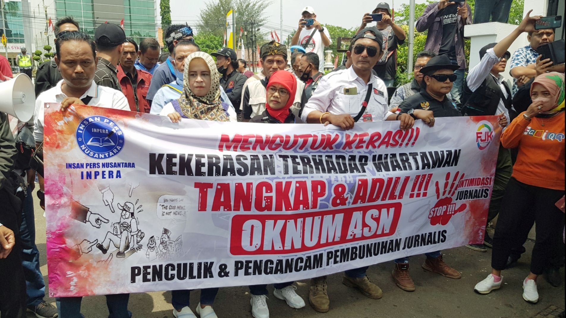 JJC Desak Pejabat Karawang Penganiaya Wartawan Ditangkap Atau Copot Bupati