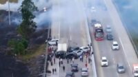 13 Mobil Tabrakan Beruntun di Tol Pejagan-Pemalang, 1 Orang Tewas