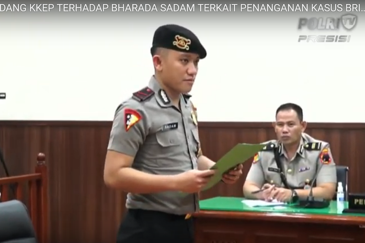 Intimidasi Wartawan Bharada S Sopir FS Dihukum Demosi