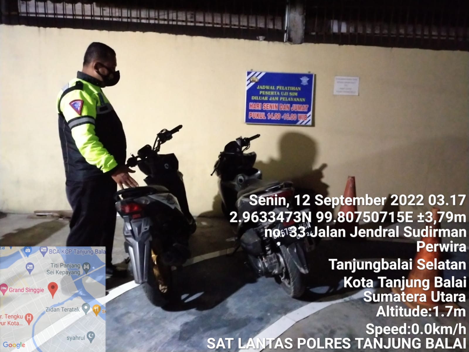 Satlantas Polres Tanjungbalai Tindak Tegas Aksi Balap Liar dan Ugal - Ugalan 