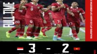 Timnas Indonesia Kalahkan Vietnam 3-2 di Kualifikasi Piala-Asia U-20