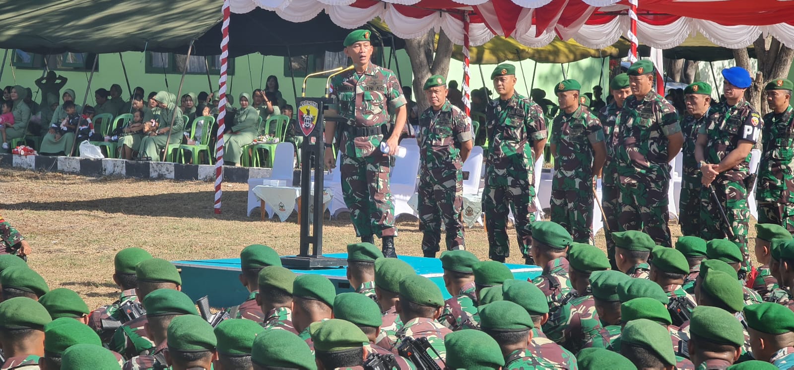 Usai Tugas Pamtas Indo-Timor Leste, Yonif 743/PSY kembali ke markas