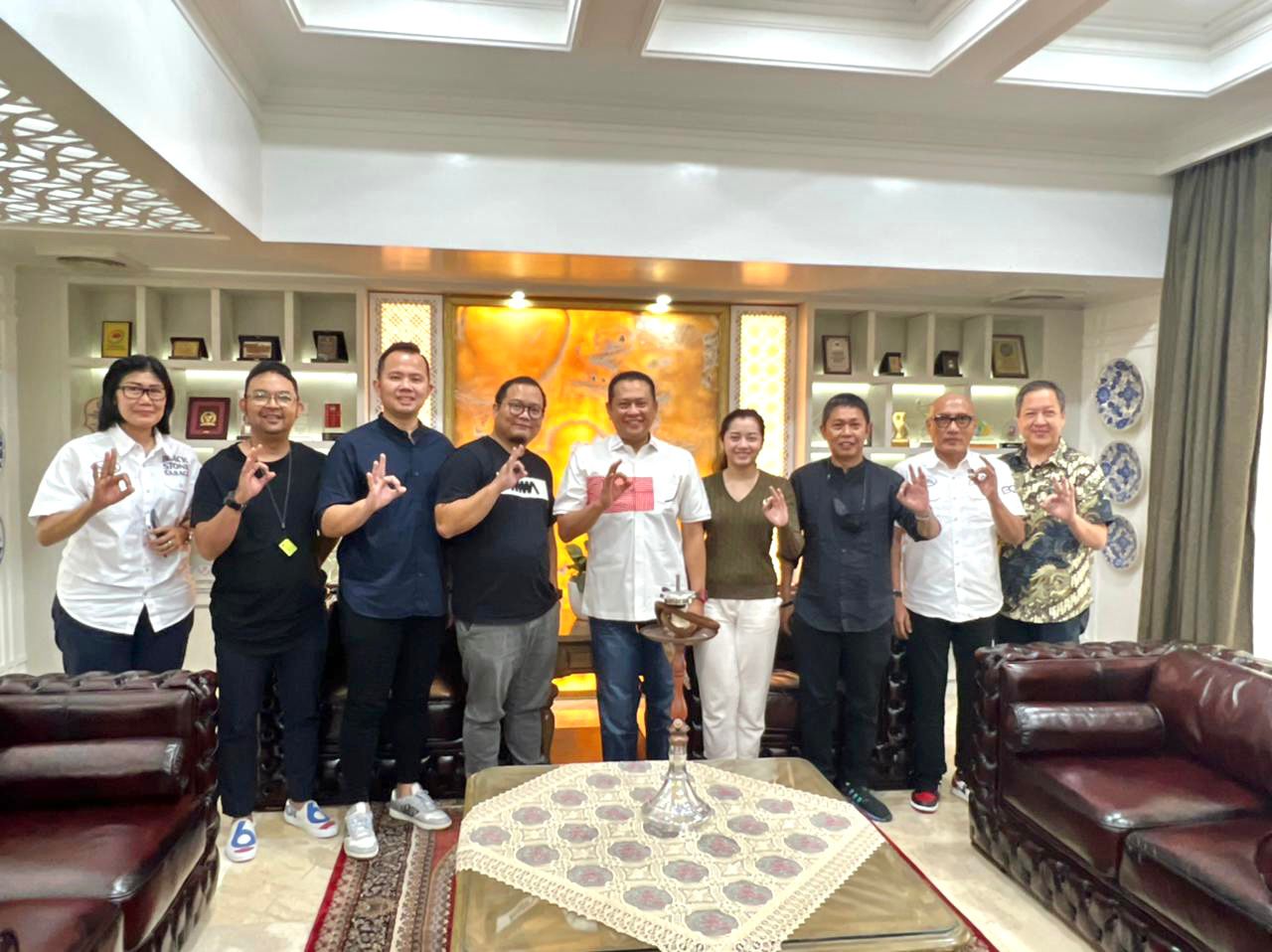 Ketua Umum IMI Bamsoet Dukung Kerjasama BOSTIXX Penjualan Tiket Lomba Modifikasi Perang bintang IMX 2022