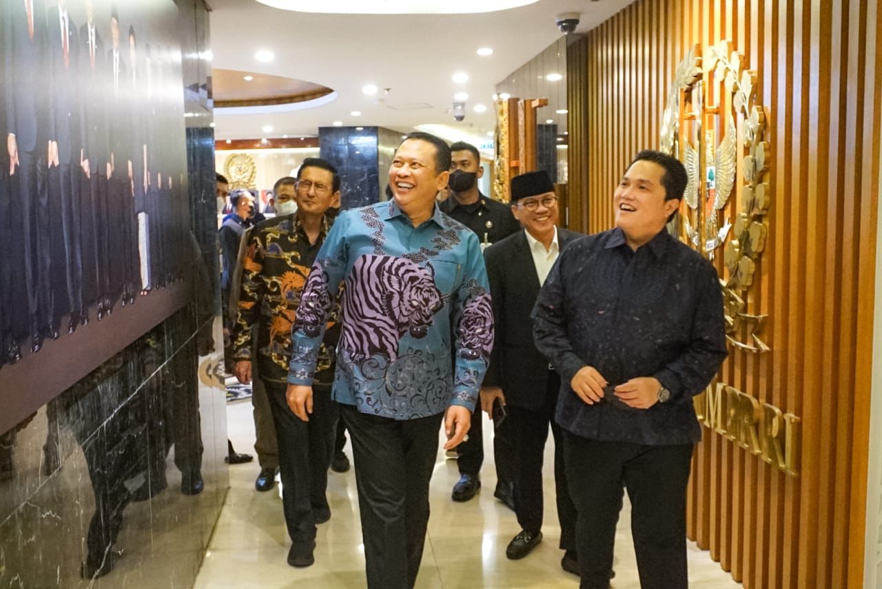Ketua MPR RI Bamsoet Apresiasi Kementerian BUMN Dukung Pembentukan Forum MPR Dunia