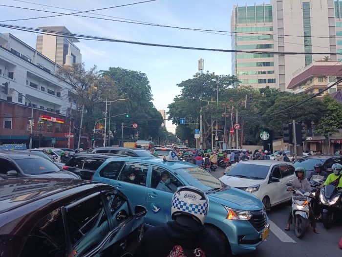 Akibat Demo Tolak BBM Masyarakat Mengeluh Karena Bikin Macet Beberapa Lokasi di Jakpus