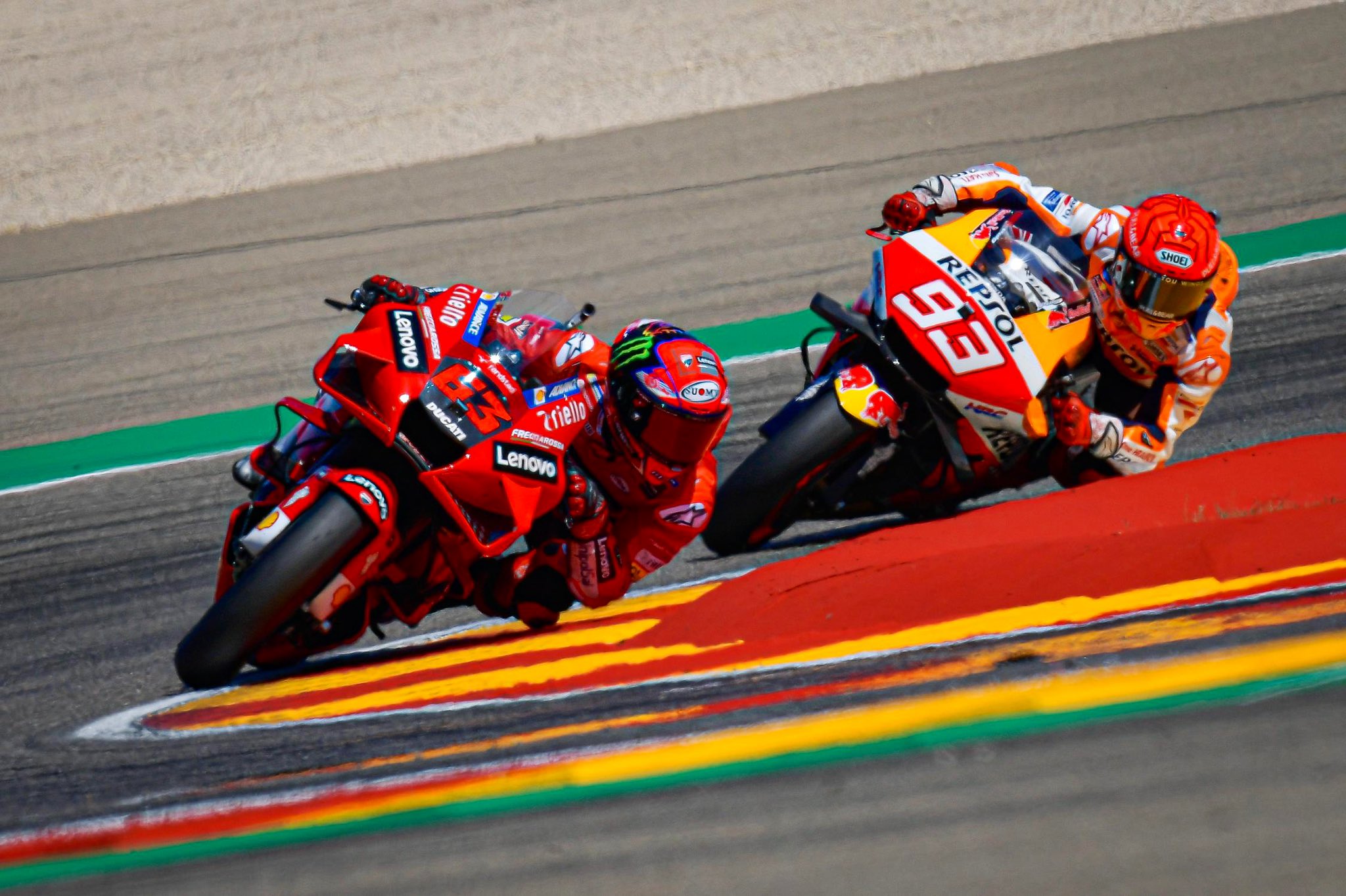 Francesco Bagnaia Incar Rekor Marc Marquez di MotoGP Aragon