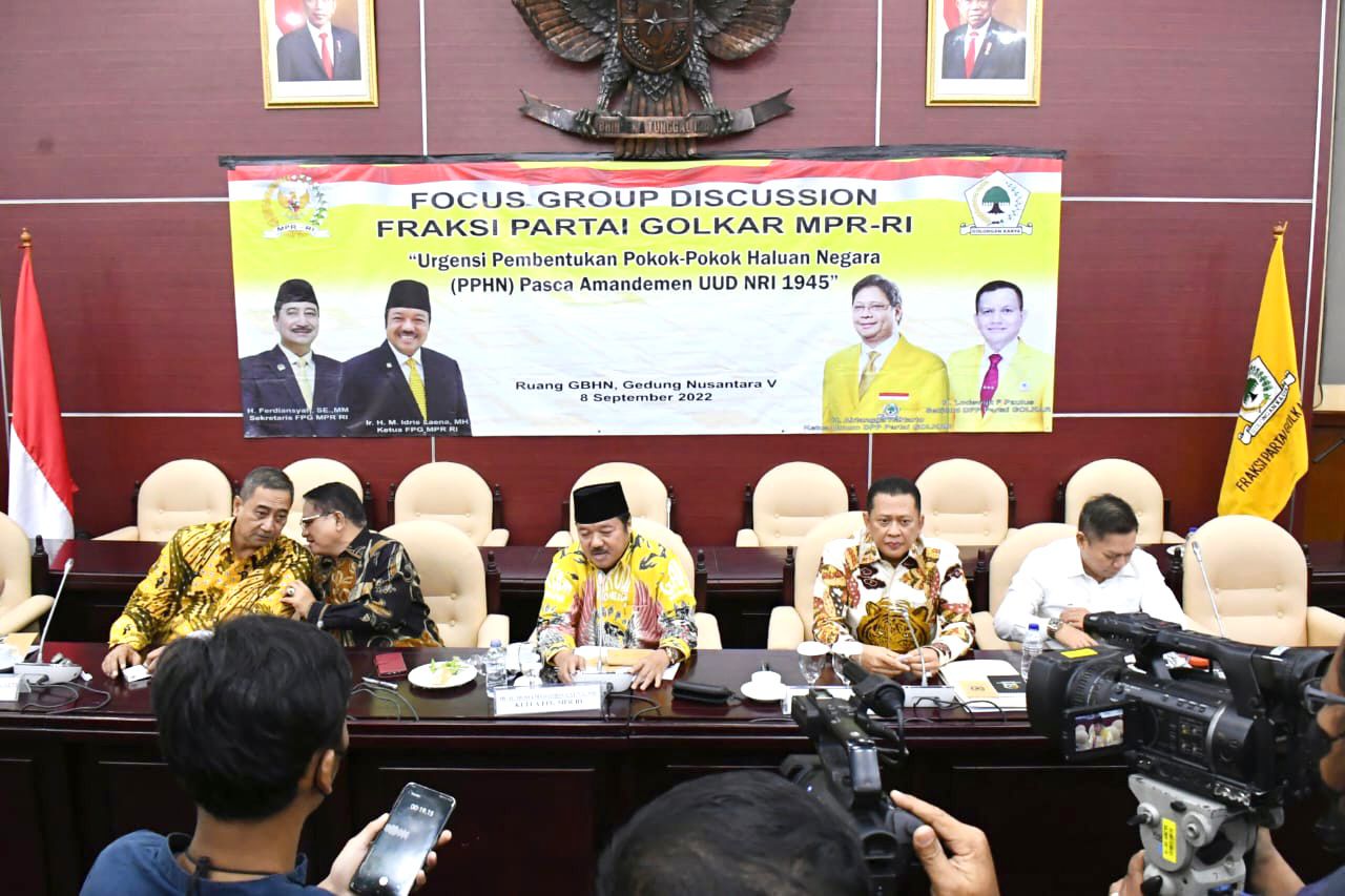 Ketua MPR RI Bamsoet: Bentuk Hukum PPHN Akan Ditentukan Bersama Seluruh Fraksi MPR dan Kelompok DPD di Paripurna MPR