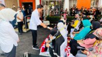 Presiden Tinjau Langsung Pemberian BLT di Lampung
