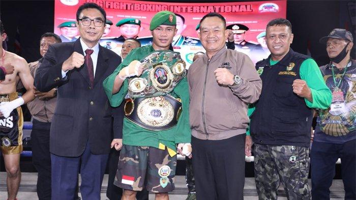 KSAD Jenderal Dudung Bangga Prajurit Kodam III/Siliwangi Sertu Ghalatry Sonny Juara Tinju Internasional
