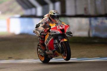 Kondisi fisik Marquez tak memungkinkan "full attack" di GP Jepang
