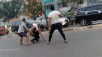 Viral Video Polisi Tampar TNI di Palembang