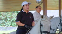 Meeting in Hambalang, Puan Invited to Ride Prabowo's Favorite Horse