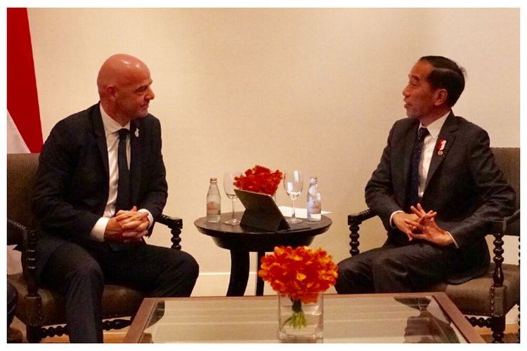 Jokowi ungkap alasan PSSI absen sambut Presiden FIFA di Istana