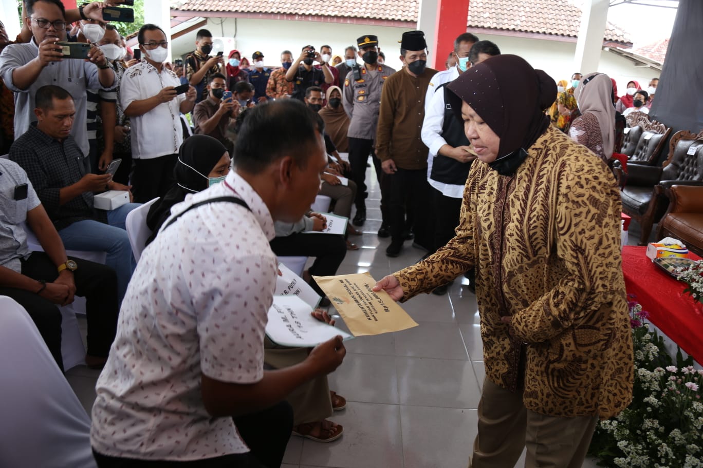 Kemensos Kembali Salurkan Santunan untuk Keluarga Korban Kanjuruhan