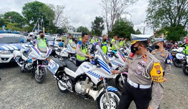 Polda Kalsel Operasikan Puluhan Kendaraan Patroli Kawal MTQ