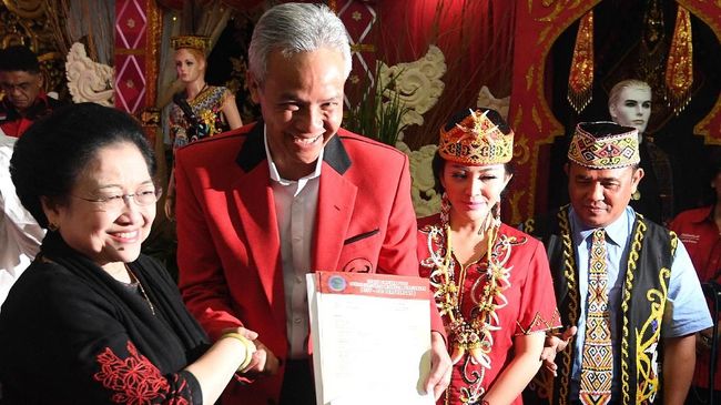 Ganjar Pranowo Sebut  Megawati Wajar Jadi Penentu