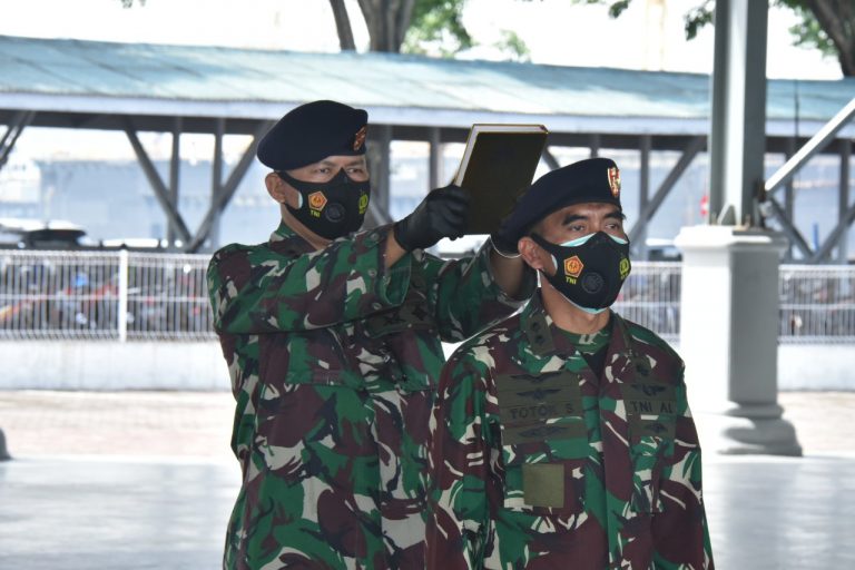 Hari ini, Mantan Kadiskum Koamarda II Dilantik Jadi Aspidmil Kejati NTT