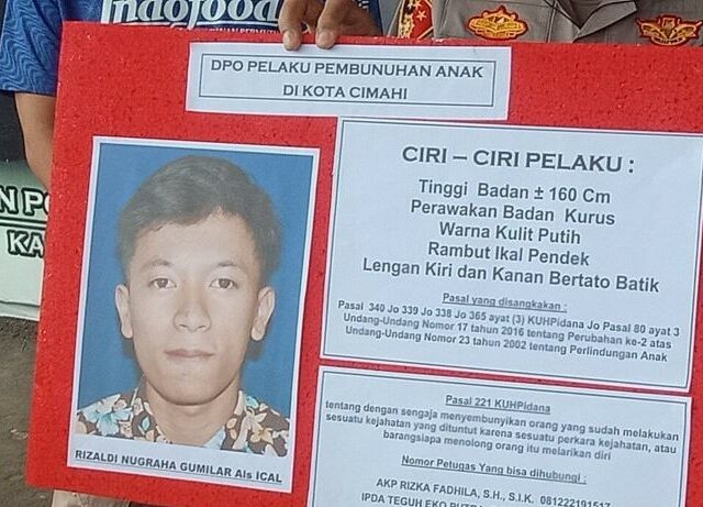 Identitas pelaku penusukan bocah di Cimahi Sudah Diketahui, Polisi Minta Pelaku Menyerahkan Diri