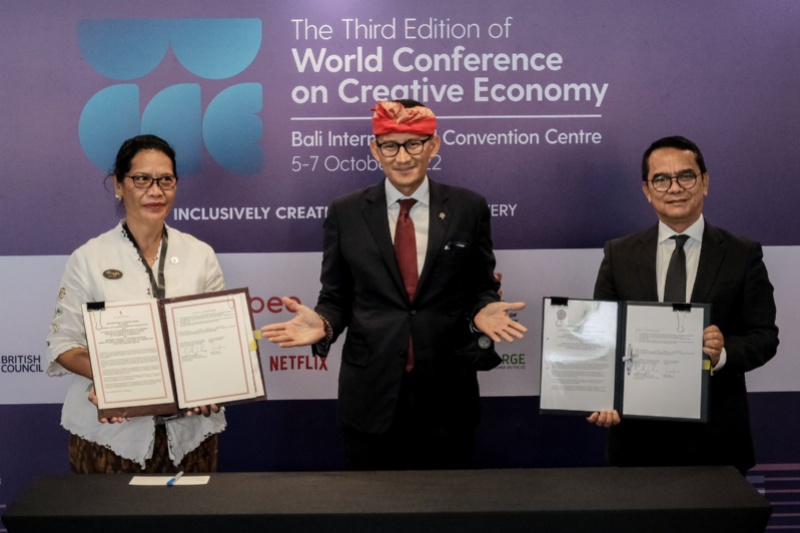 Kemenparekraf-WIPO kerja sama tingkatkan daya saing produk parekraf