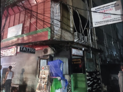 Gedung Karaoke Dangdut CMC di Tamansari Kebakaran, Kerugian Capai Rp500 Juta