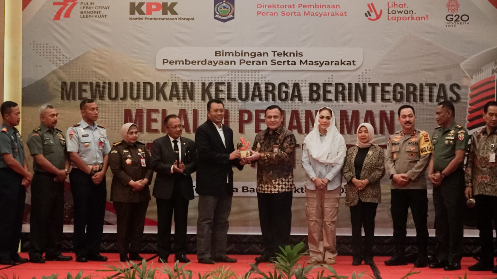 KPK Gelar Bimtek Pemberdayaan Peran Serta Masyarakat Di NTB