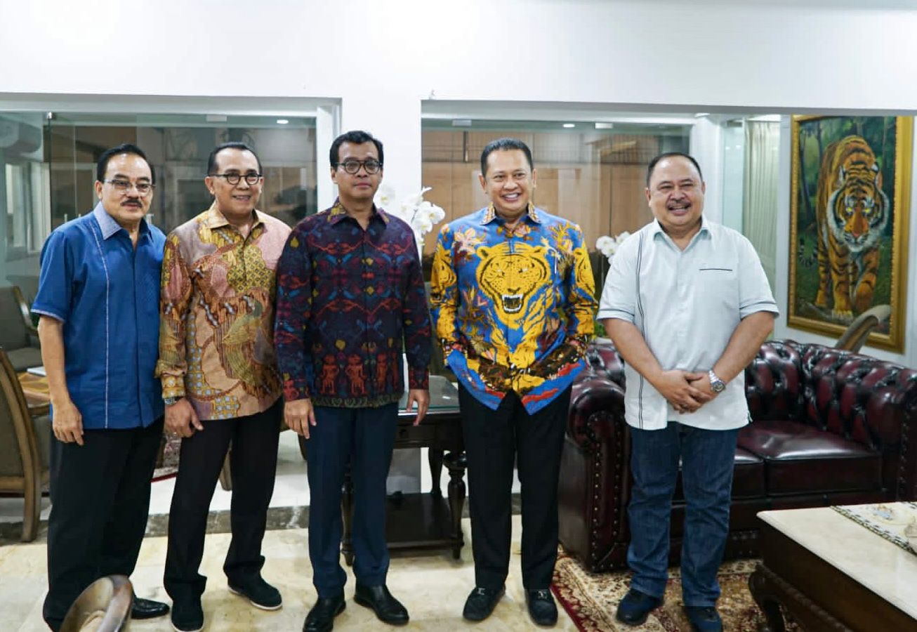 Terima Gubernur Lemhannas, Ketua MPR RI Bamsoet Bahas Antisipasi Ancaman Krisis Global