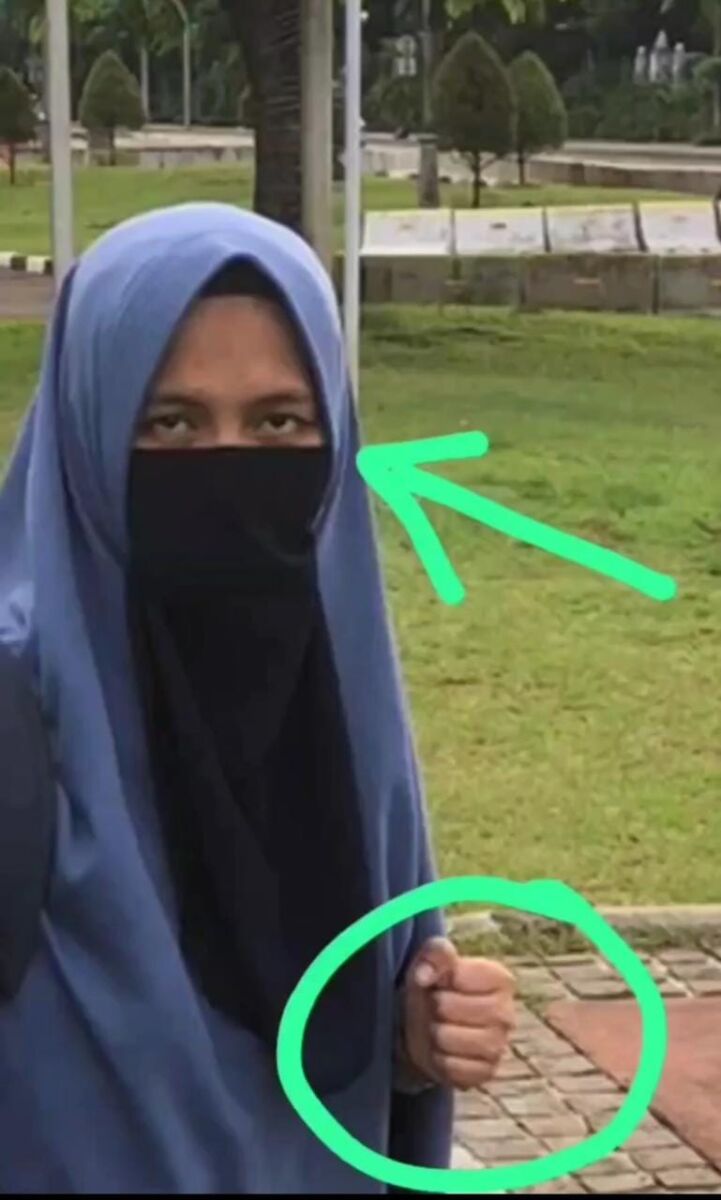 Ternyata Wanita yang Tdong Paspampres di istana Pakai Senpi Itu Bernama Lina Warga RT 13 RW 03 Tugu Selatan Koja