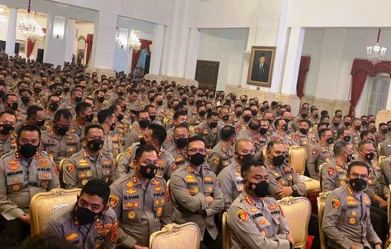 Irjen Teddy Minahasa tak terlihat di Istana Negara usai dikabarkan ditangkap