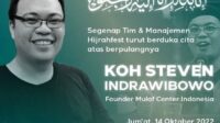 Steven Indra Wibowo, Pendiri Mualaf Center Indonesia Meninggal Dunia