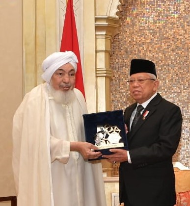 Wapres Wakili Presiden Jokowi Terima Penghargaan untuk Perdamaian