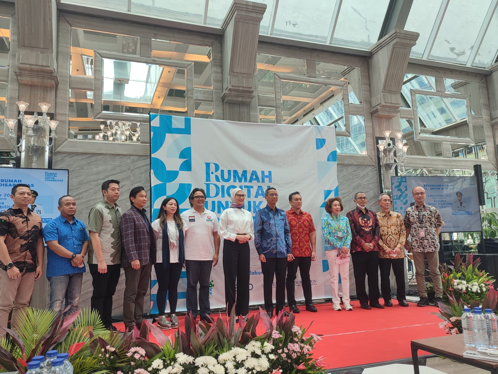 Stafsus Presiden Resmikan 'Rumah Digital untuk Disabilitas'