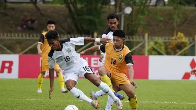 Kualifikas AFF 2022: Brunei Darussalam Bantai Timor Leste