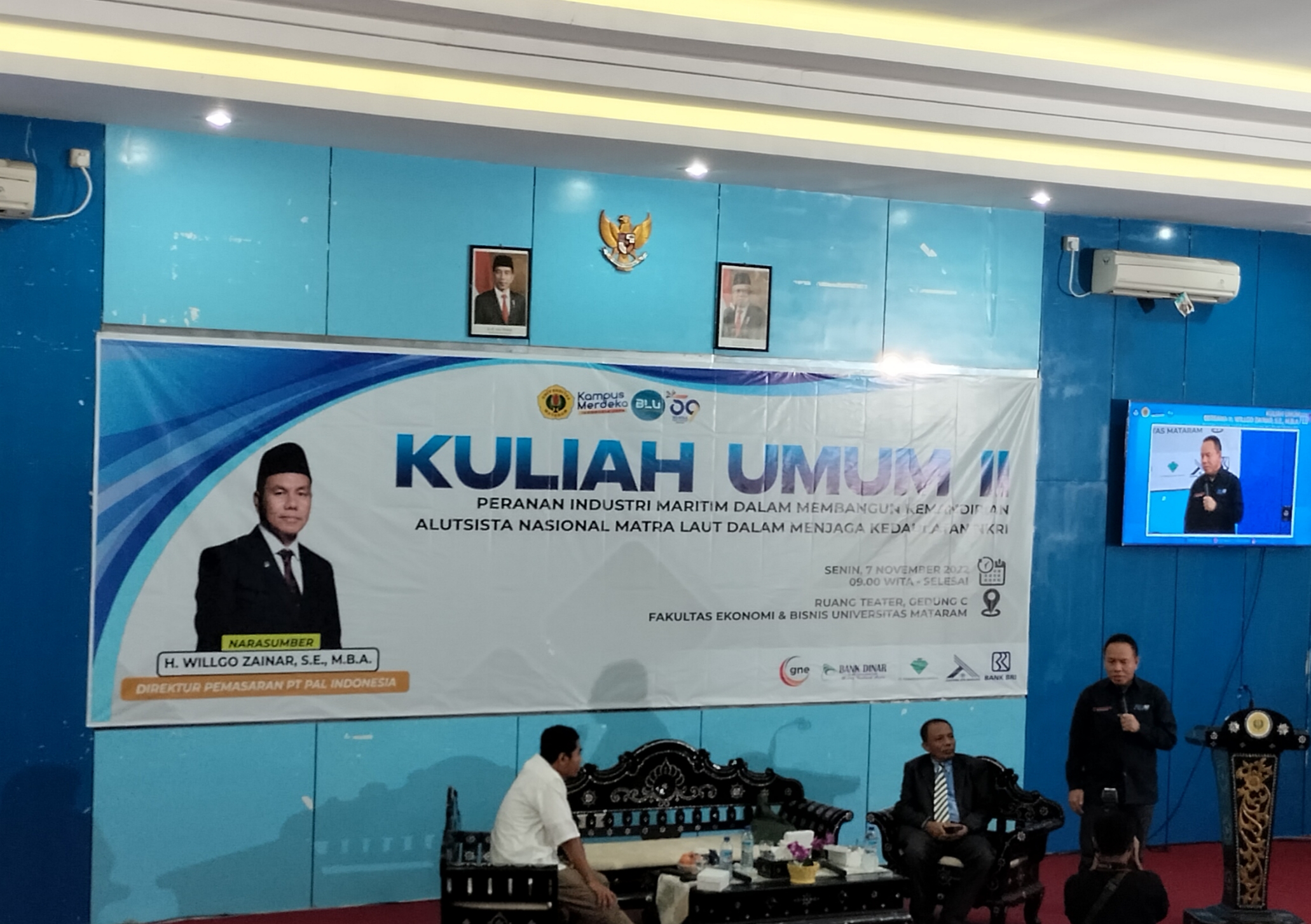 PAL Indonesia buka ruang bagi mahasiswa Unram belajar industri maritim