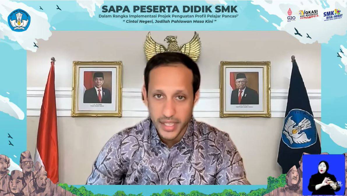 Mendikbudristek Tekankan Pengembangan Karakter Tangguh di SMK