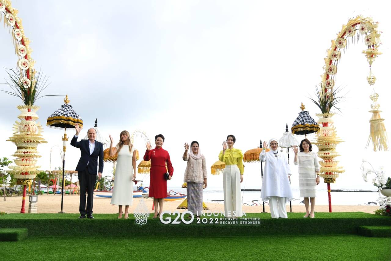 Ibu Iriana Kenalkan Budaya Indonesia pada Delegasi G20