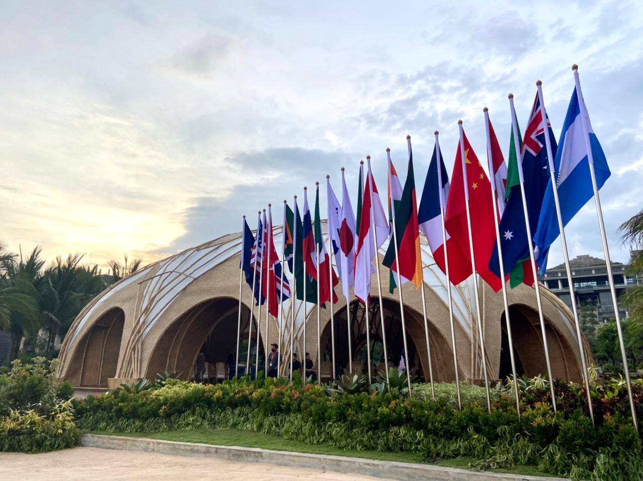 Filosofi Bangunan Bambu, Tempat Santap Siang Pimpinan G20