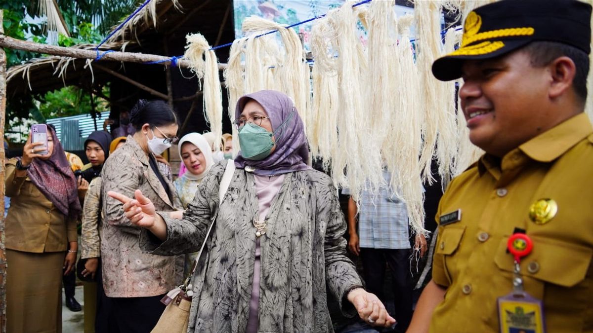 Kemenperin Buka Peluang Konsep Ekonomi Sirkular via Serat Alam dari Nanas di Sumsel